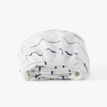 Drap housse coton Rosablue - Couleur blanc - 160 x 200 cm