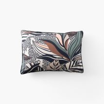 Taie d'oreiller rectangulaire coton bio Ysée - Couleur marron - 50 x 70 cm