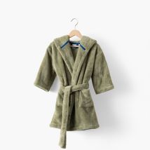 Robe de chambre polaire Playful kaki - Couleur vert - Taille 4 ans