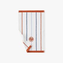 Serviette invité coton Roland Garros 2025 Smash - Couleur blanc - 30 x 50 cm