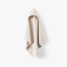 Cape de bain coton Zéphire dune marguerite - Couleur beige - 80 x 80 cm