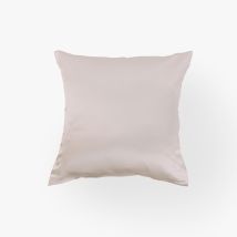 Taie d'oreiller carrée soie de mûrier Beauté rose poudré - Couleur rose - 64 x 64 cm