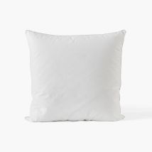 Oreiller carré mi-ferme duvet et microfibre Kilim - Couleur blanc - 64 x 64 cm