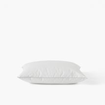 Oreiller carré moelleux duvet de canard Neige - Couleur blanc - 64 x 64 cm