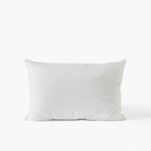 Oreiller rectangulaire ferme synthétique Suprême - Couleur blanc - 50 x 70 cm