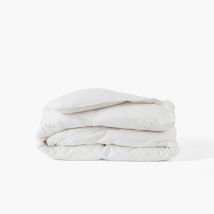 Couette hiver duvet et microfibre KII - Couleur blanc - 260 x 240 cm