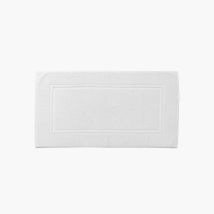 Tapis de bain coton Lola II blanc - Couleur blanc - 60 x 60 cm