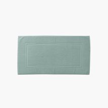Tapis de bain coton Lola II argile - Couleur vert - 60 x 60 cm
