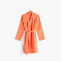 Peignoir femme coton col kimono Récif rose - Couleur rose - Taille L