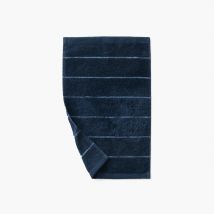 Serviette invité coton Hypnotic marine - Couleur bleu - 40 x 60 cm