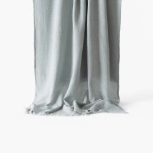 Fouta coton Pyla glacier - Couleur bleu - 100 x 180 cm