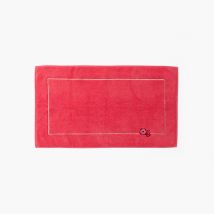 Tapis de bain coton Rosella coquelicot - Couleur rouge - 50 x 90 cm