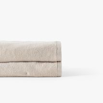 Drap de bain coton Zéphire dune marguerite - Couleur beige - 70 x 120 cm