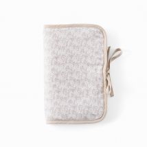 Protège carnet de santé Merveille écru - Carré Blanc