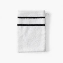 Gant de toilette coton Danaïde - Couleur blanc - 15 x 21 cm