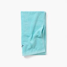 Serviette de toilette coton Atlantis lagon - Couleur bleu - 50 x 90 cm