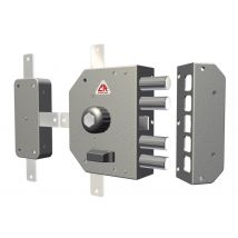 1pz c.r. art. 3350 serratura di sicurezza con pomolo dx s/aste cod:ferx.14755