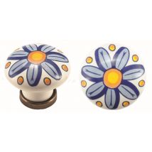 25pz pomolo porcellana tondo c/base f/28 mm.31 cod:ferx.15866