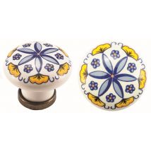 25pz pomolo porcellana tondo c/base f/29 mm.31 cod:ferx.15870