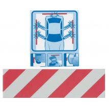 15cf pannelli adesivi antiurto 140x500 mm geko box cod:ferx.19045