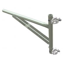 1pz mensola a bandiera in acciaio zincato cm.45x88 p=250 cod:ferx.2168