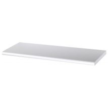 5pz mensola arredamento bianca cm 40x20x1,8 cod:ferx.25309