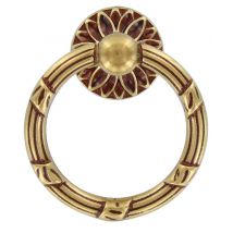 25pz maniglia antichizzata art.09236 mm.42x49 patine' cod:ferx.26052