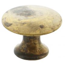 50pz pomolo anticata art.24459 mm.22 ottone antico cod:ferx.26541