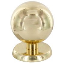 2pz pomolo in ottone a sfera diametro mm. 70 cod:ferx.26689