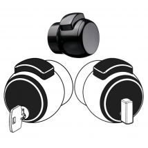 1pz meroni pomolo premiapri art.13ne nero cod:ferx.30782