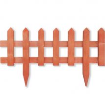 20pz steccato in legno per aiuole cm 60x35x1,0 cod:ferx.35566