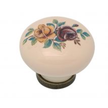 25pz pomolo porcellana tondo c/base f/ 1 mm.31 cod:ferx.37567