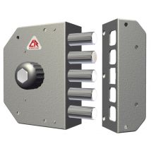 1pz c.r. art. 3000 serratura sicura con pomolo verniciata cod:ferx.3872