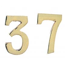 10pz numero civico in ottone "8" mm.100 cod:ferx.4307