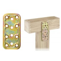 50pz piastra dirittaacciaio tropicalizzato art. 745 mm.40x120 cod:ferx.56082