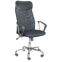 1pz poltrona direzionale "sun" nero qzy-2501cx cod:ferx.8146