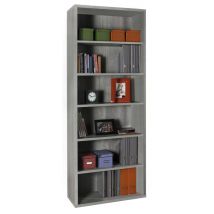 1pz pratico libreria 35,7x81,6xh217 cm cemento cod:ferx.93067