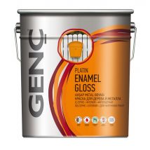 6pz smalto lucido genc lt 0,750 per legno e ferro crema n.1301 cod:ferx.95461