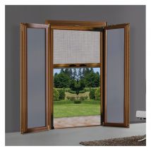 1pz zanzariera a rullo verticale per porta/finestra cm 80 x 250 - avorio ral 10 cod:ferx.3143556nlm