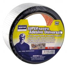 18pz nastro telato universale mm. 48 x 25 mt - argento cod:ferx.9002020nlm
