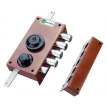 1pz serratura triplice art. 436 436 dx e 42 - mm 80x152 cod:ferx.301418nlm