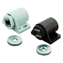 100pz chiusura magnetica 'regolabile' colore marrone mm 30 x 30 cod:ferx.308138nlm