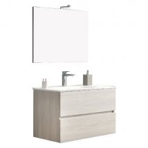 1pz mobile bagno 'easy' base 101 x 47 x h.53 - rovere grigio cod:ferx.2061174nlm