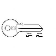 100pz chiavi per cilindri viro 5 spine grandi - vi080 dx cod:ferx.fer54751