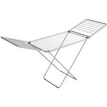 1pz stendibiancheria "tender" in alluminio mt.20 - cm.172,5x55,5x93h. cod:ferx.fer3032