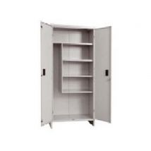 1pz armadio portascope in metallo a due ante smontato - cm.100x40x180h. cod:ferx.fer31165