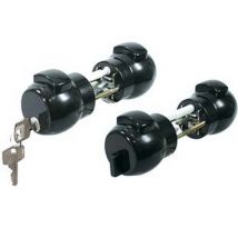 1pz pomolo premi e apri con chiave nero 13ne - colore nero art.13ne cod:ferx.fer98748