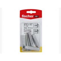 20blister tasselli in nylon con vite "sx-sk" - ø mm.10x50 vite mm.6x60 cod:ferx.fer100366