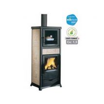 1pz stufa legna rossella plus forno evo 9,1 kw lib.panna conto termico misure cod:ferx.fer145824