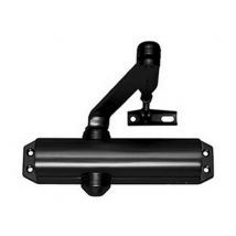 1pz chiudiporta aerei serie dc120 - senza arresto, nero mm.220x47x52h. (dc12090 cod:ferx.fer317801